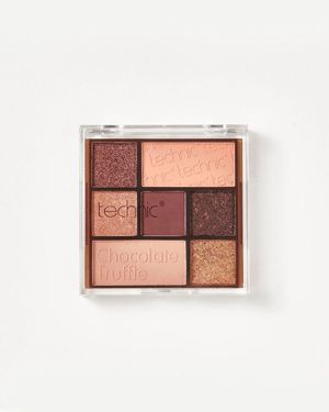 Technic 7 Color Pressed Pigment Eyeshadow Palette - Chocolate Truffle